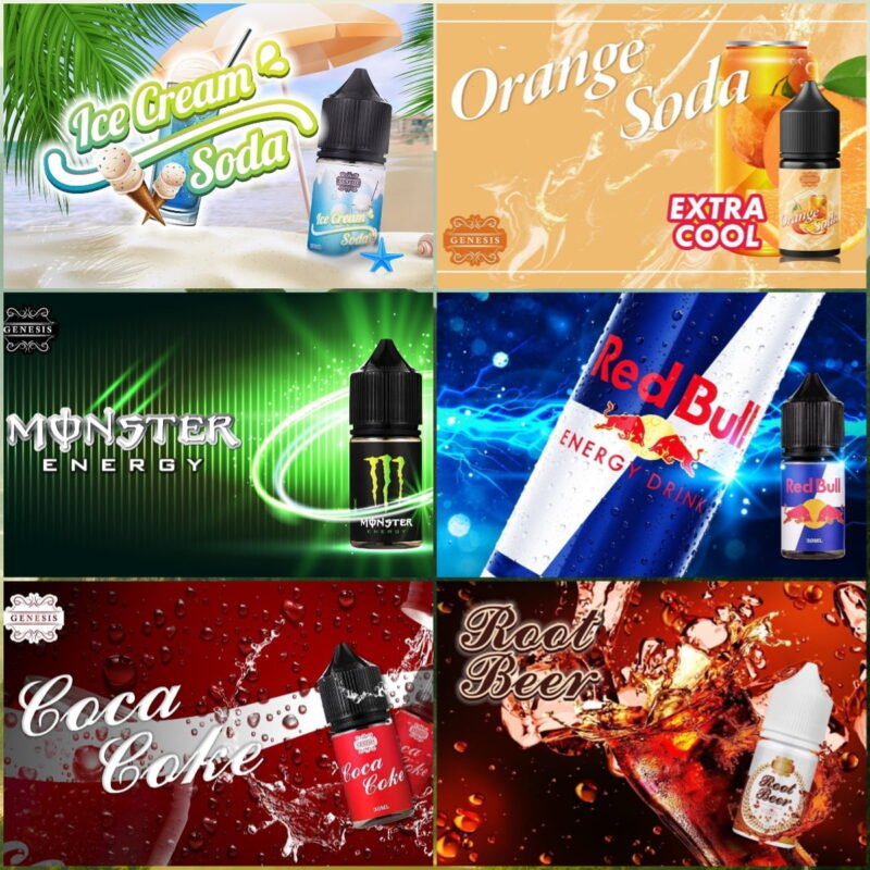 【小煙油】GENESIS 創世紀系列 30ML P&F檸檬昔 麥根沙士