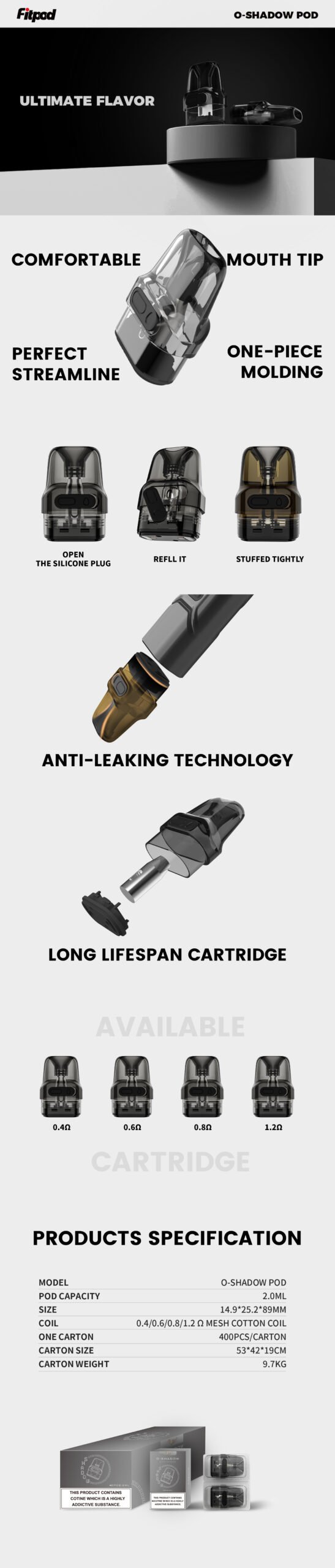 【小煙主機】🔥 FITPOD O-SHADOW 小蠻牛｜一機玩轉所有口感！